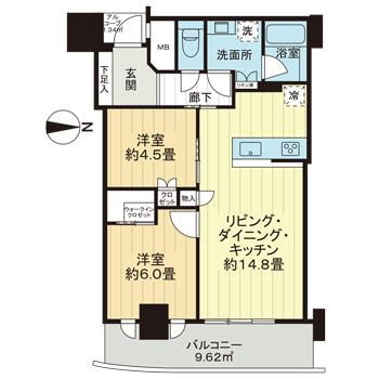 【間取り】 | 大阪ひびきの街　ザ・サンクタスタワー