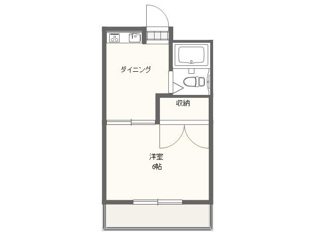 ヒルズ池下　Ａ棟の間取り
