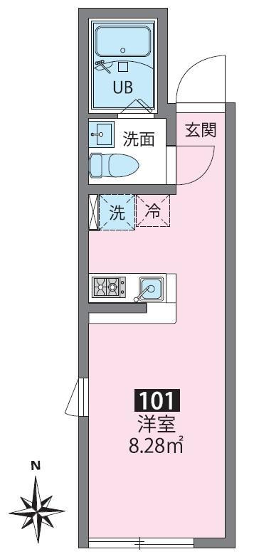 CASADIA赤塚の間取り|間取り図