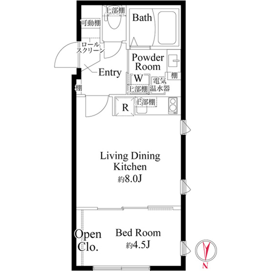 【間取り】 | CASA PIAZZA 亀戸