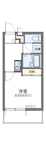 レオパレスアトレの間取り
