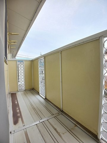 パルシャス園部Ⅱのバルコニー