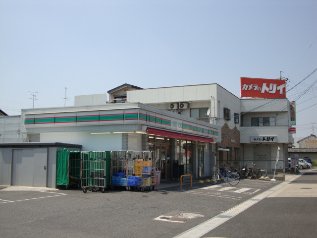 コンフォート中新の周辺|ローソンストア100中新町店まで461ｍ
