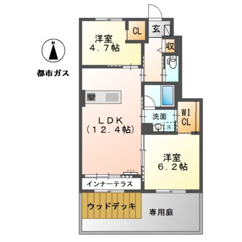 グレイス サカエの間取り
