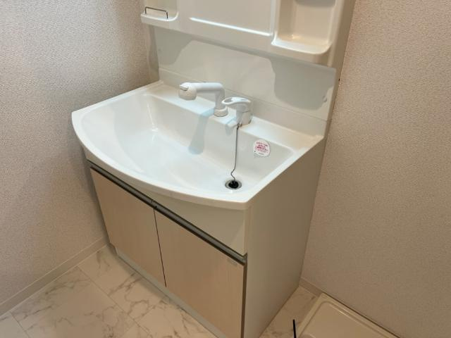 グランソレイユの洗面所|洗面