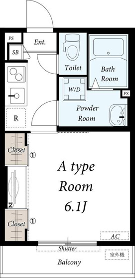 【間取り】 | リブリ・外苑東四谷HOUSE