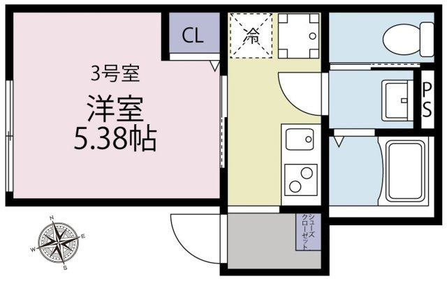 パークメゾン鶴見の間取り