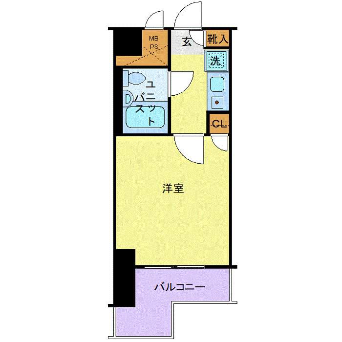 クリオ菊名壱番館の間取り