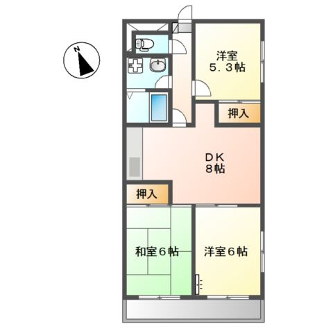 プルミエールの間取り