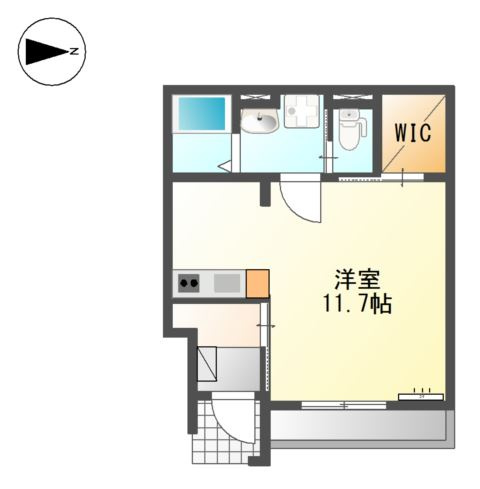コンフォートＮの間取り