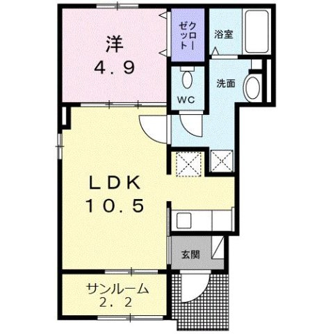 サトノキの間取り