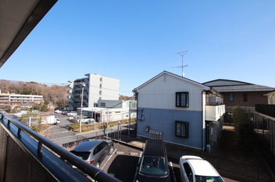 バルコニーからの眺望♪