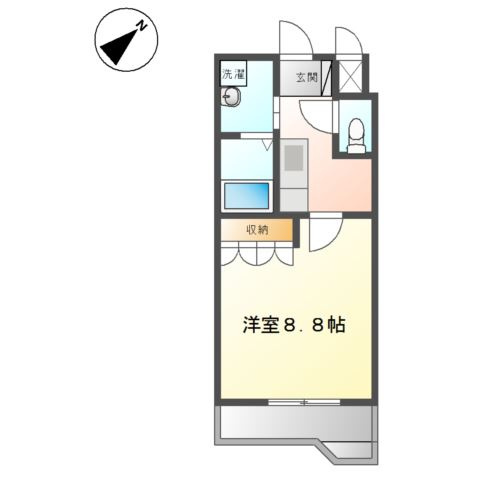 グリーンヒルズⅡの間取り