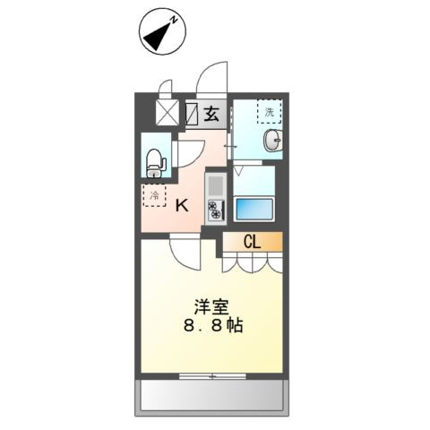 Ｈｙｕ－ｇａ（日向）の間取り
