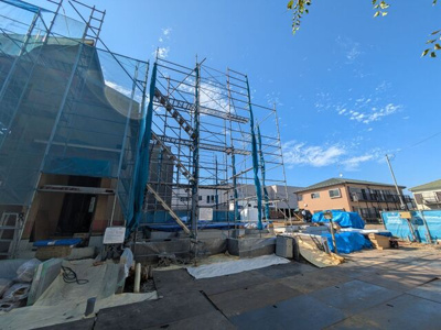 建築中の外観です♪