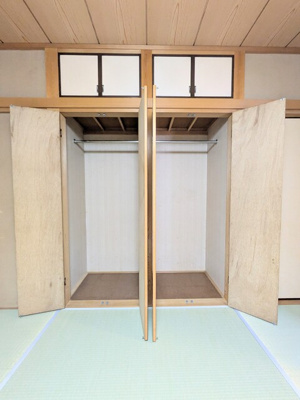 8帖の和室の収納
