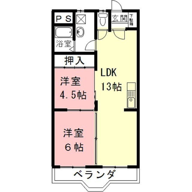 チェルシーの間取り