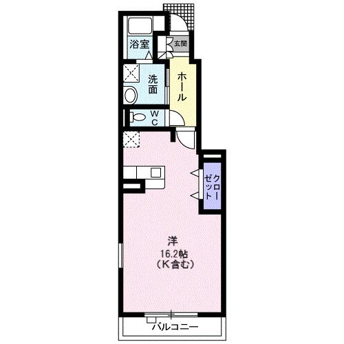 ラフレシ－ル・Ｋの間取り