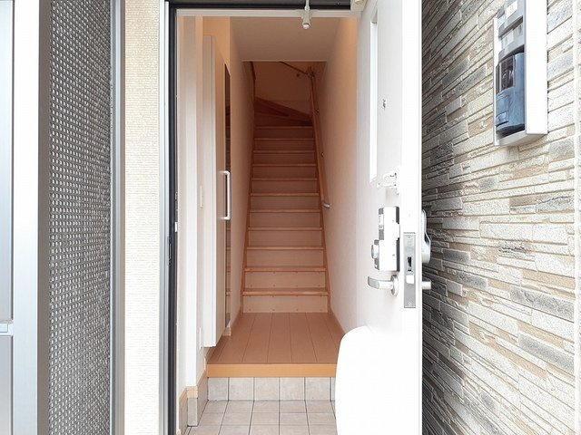 リラリード　Ｂの玄関|シンプルで使いやすい玄関です