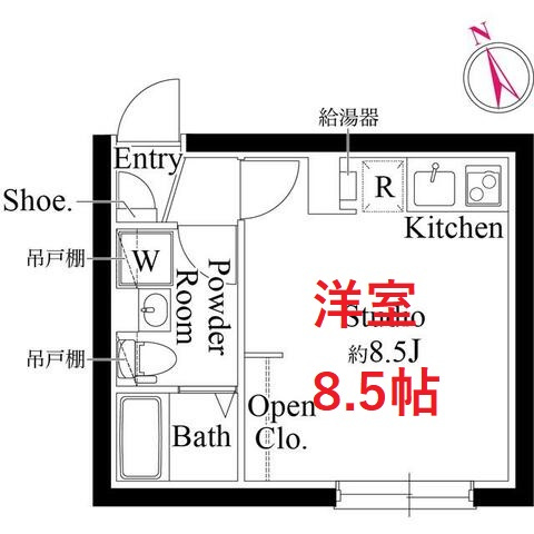 【間取り】 | CASA PIAZZA 新蒲田