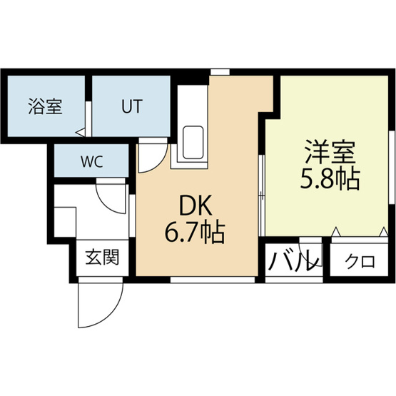 【間取り】 | フォレスト･コオシ
