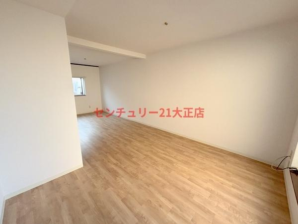 南恩加島テラスハウスの洋室