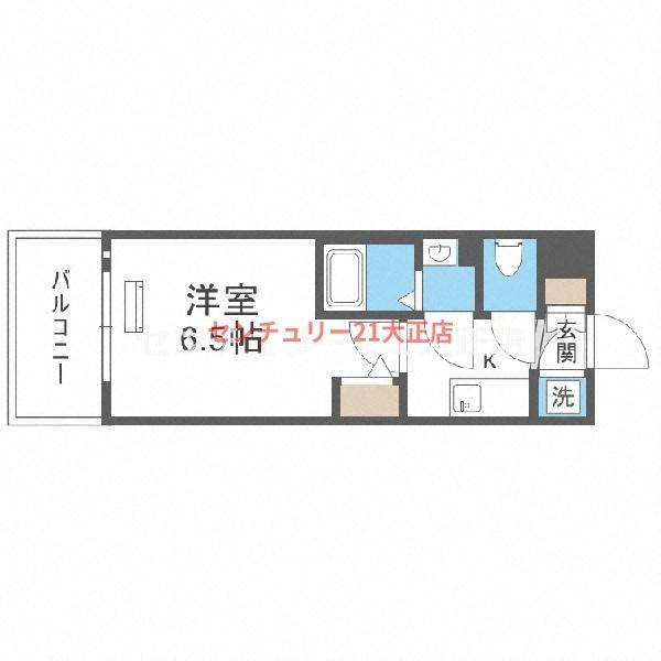 エスリード弁天町クレールの間取り