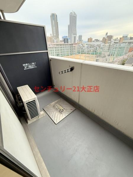 Will Do 市岡のバルコニー