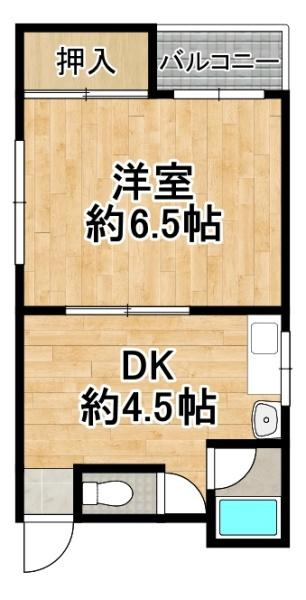 KEEP港晴の間取り