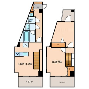 【間取り】 | アーバンレックス西新井II | 間取りです。