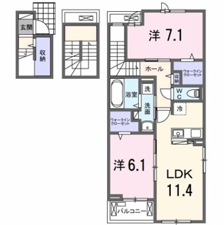 【間取り】 | サンティエＮＡＧＡＩ