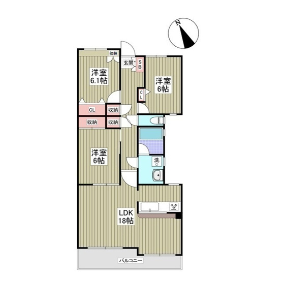 【間取り】 | 読売ランド第一マンションズ