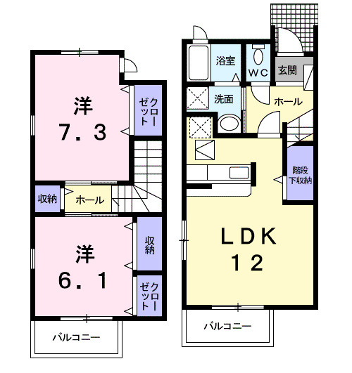 パレルモⅠの間取り