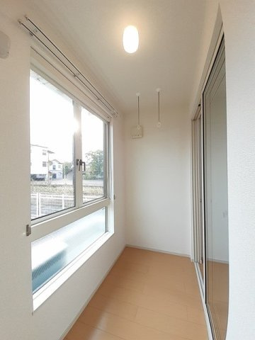 チェスタ仲町のバルコニー