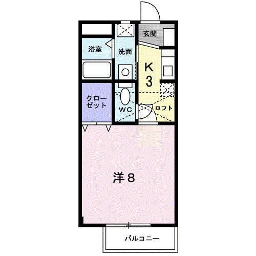 ストーンヒルズＢの間取り