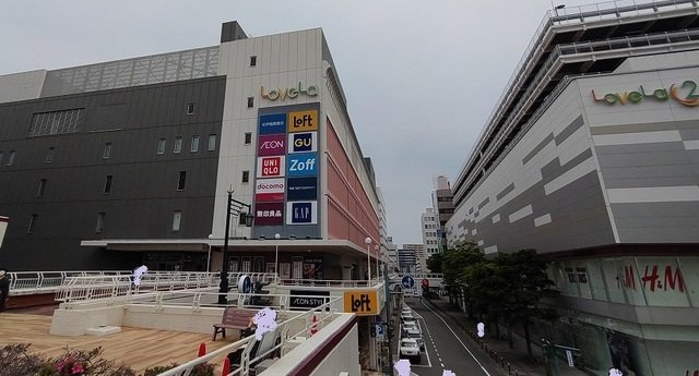 ウェルシィ万代の周辺|ラブラ万代まで1100m
