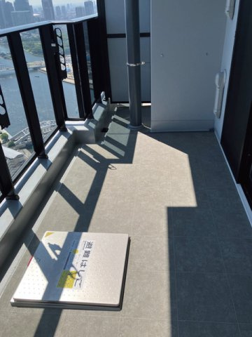 グランドシティタワー月島のバルコニー|※写真は同タイプ住戸です。
