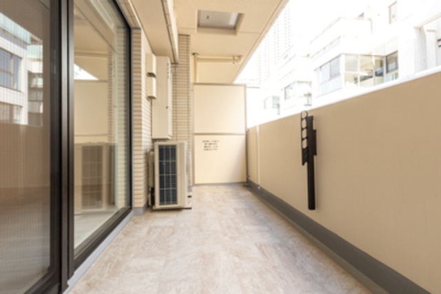 グリーンレジデンス赤坂のバルコニー|※写真は同タイプ住戸です。