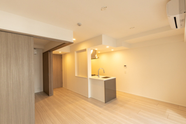 グリーンレジデンス赤坂の居間・リビング|※写真は同タイプ住戸です。