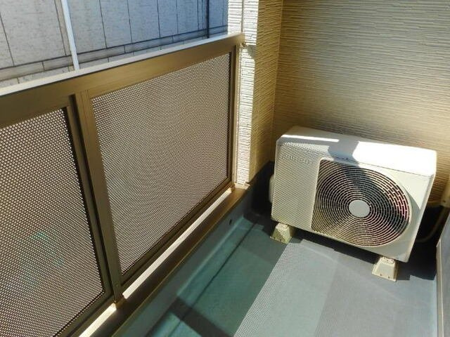 グランツ中川のバルコニー