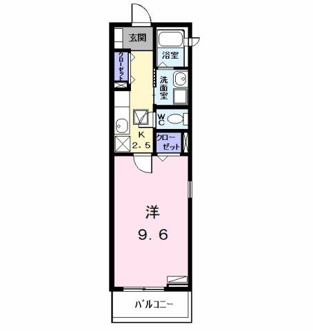 ボンヌ　シャンス　ｆの間取り
