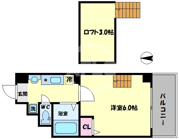 ハクユウ元町の間取り|ハクユウ元町　間取り