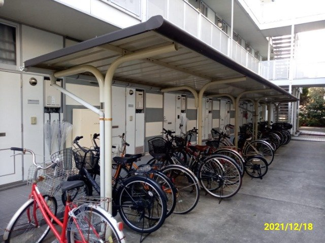 レオパレス富士のその他|屋根付き駐輪場