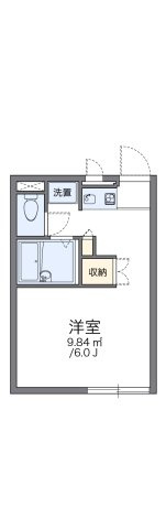 レオパレスＬａ　Ｐｒｉｍｏ　Ｗｏｒｌｄの間取り