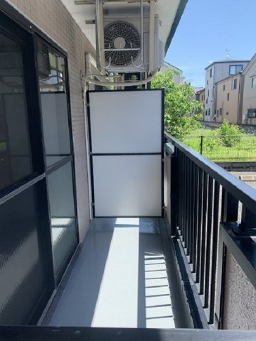 ラカーサ弐番館のバルコニー