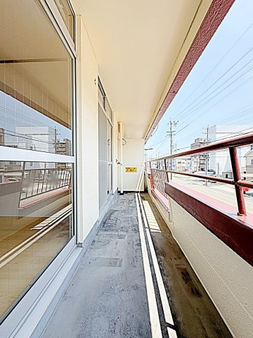 田中ビルのバルコニー
