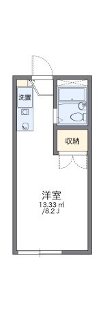 レオパレス社台の間取り