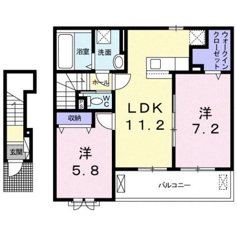 アイアゲートの間取り
