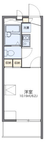 レオパレスエスポワールの間取り|代表的な間取のため実際の間取とは異なる場合があります