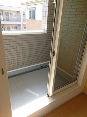 グランツ今伊勢のバルコニー
